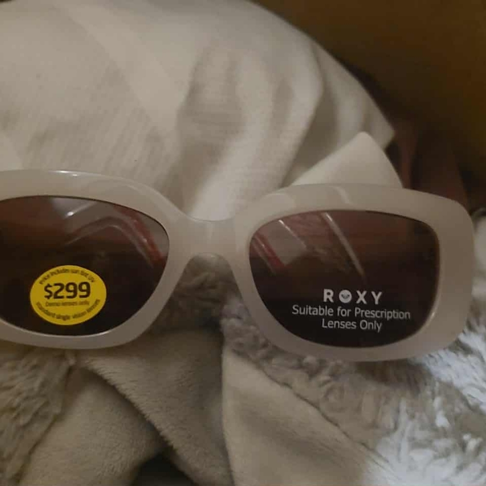 Roxy White Prescription Sunglasses